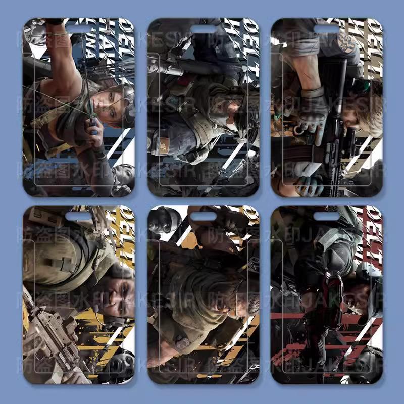 Delta Student Card Holder for ID, Meal, Bus, and Access Cards