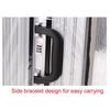 Travel Transparent Luggage Cover Waterproof And Dustproof Pvc Wear Resistant Fits 20-30 Inch Suitcases