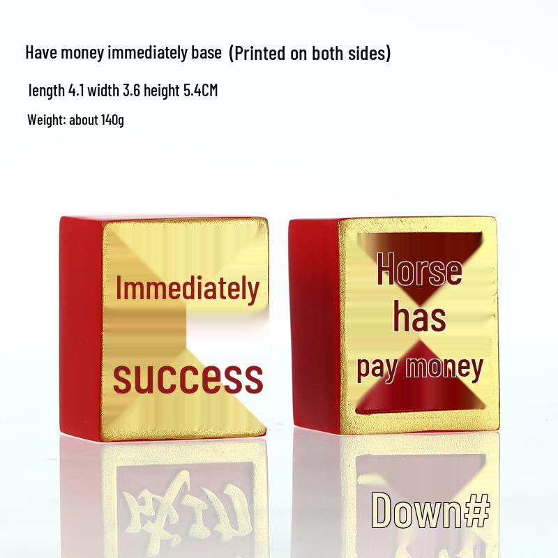 

Zodiac Year of the Horse Resin Figurine: Chinese New Year Ornament & Gift