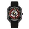Neue God of Gamblers Uhr für Herren, Glücksrad, Poker-Persönlichkeit, Nicht-automatische Armbanduhr, Wasserdicht, Leuchtend
