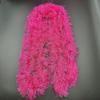 2m Faux Fur & Down Feather Plush Strips for Costume Simulations
