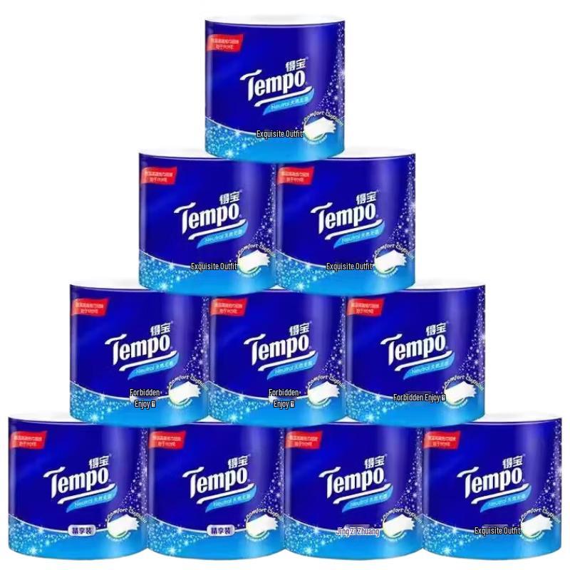 Tempo Swan Lake Unscented 3-Ply Toilet Paper