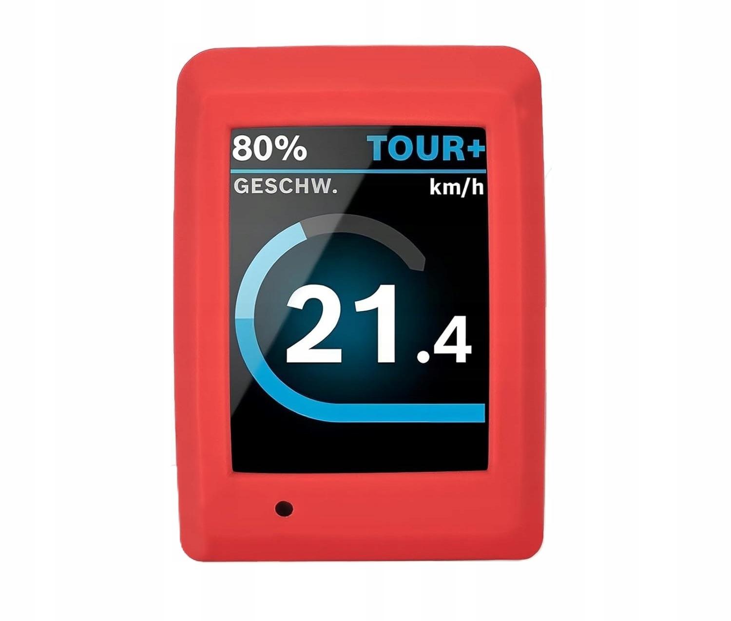 Étui de protection pour écran pour bosch kiox 500 housse coque rouge