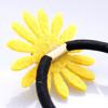 5 Stück Sonnenblumen-elastische Haargummis, Bänder, Seilringe, Pferdeschwanzhalter für Mädchen und Frauen