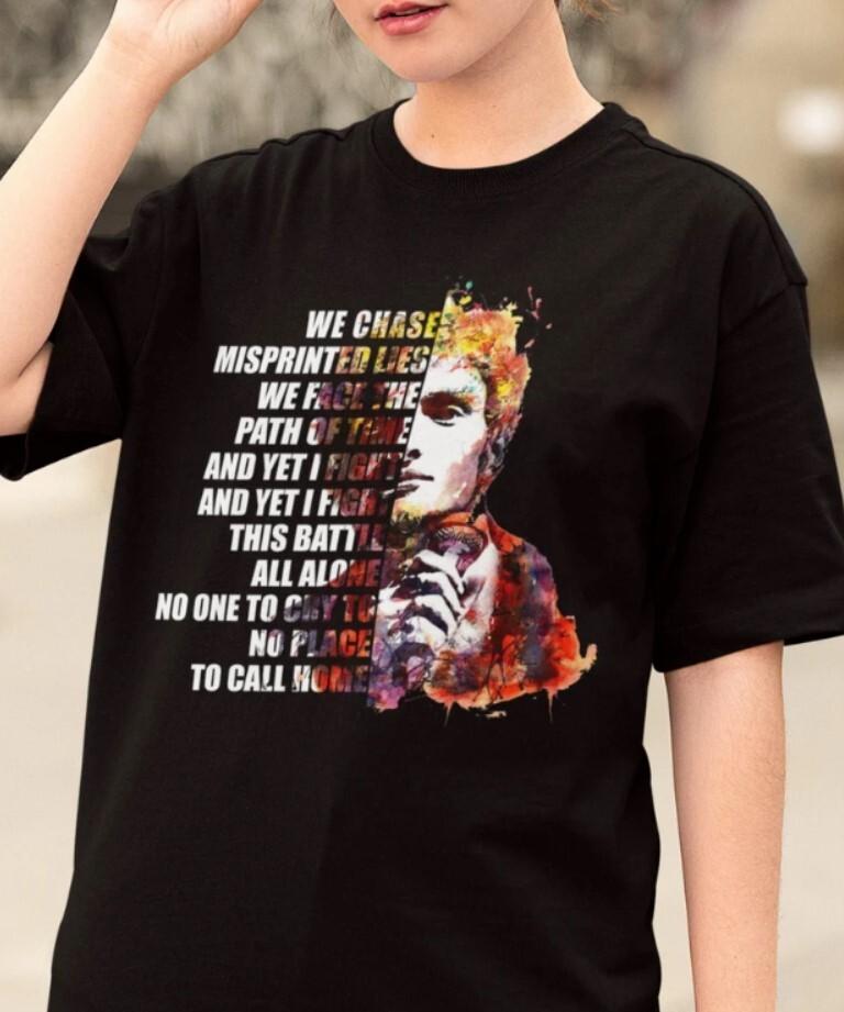 Layne Staley Alice In Chains Signed T-Shirt Black Cotton S To 5Xl Unisex T-Shirt S