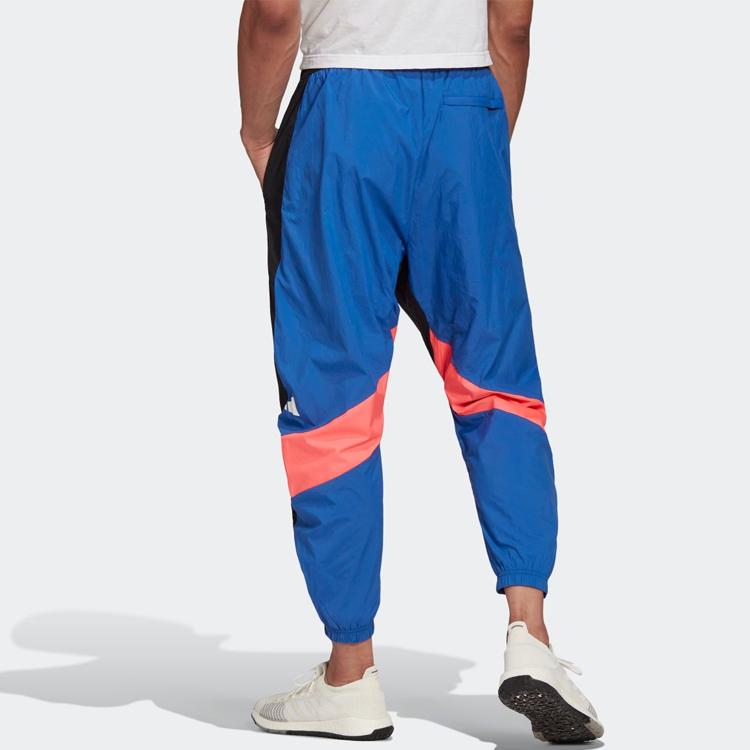 Adidas Urban Woven Pants With Tapered Cuffs Men Bottoms Royal-Blue GC9913