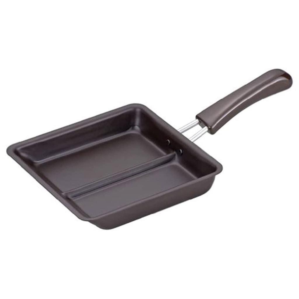 Shimomura Planning Steking Cooking 2 elementer samtidig i Compatible with Time Praktisk til lunsj 2 Tsubame Sanjo 31370 Pan, Divider, [Laget