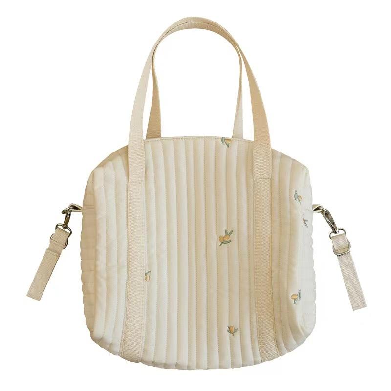 Quilted Baby Diaper Bag Mommy Maternity Packs Baby Stuff Nappy Bags for Mom Mummy Handbags Strollers Activity Gear Mother Kids