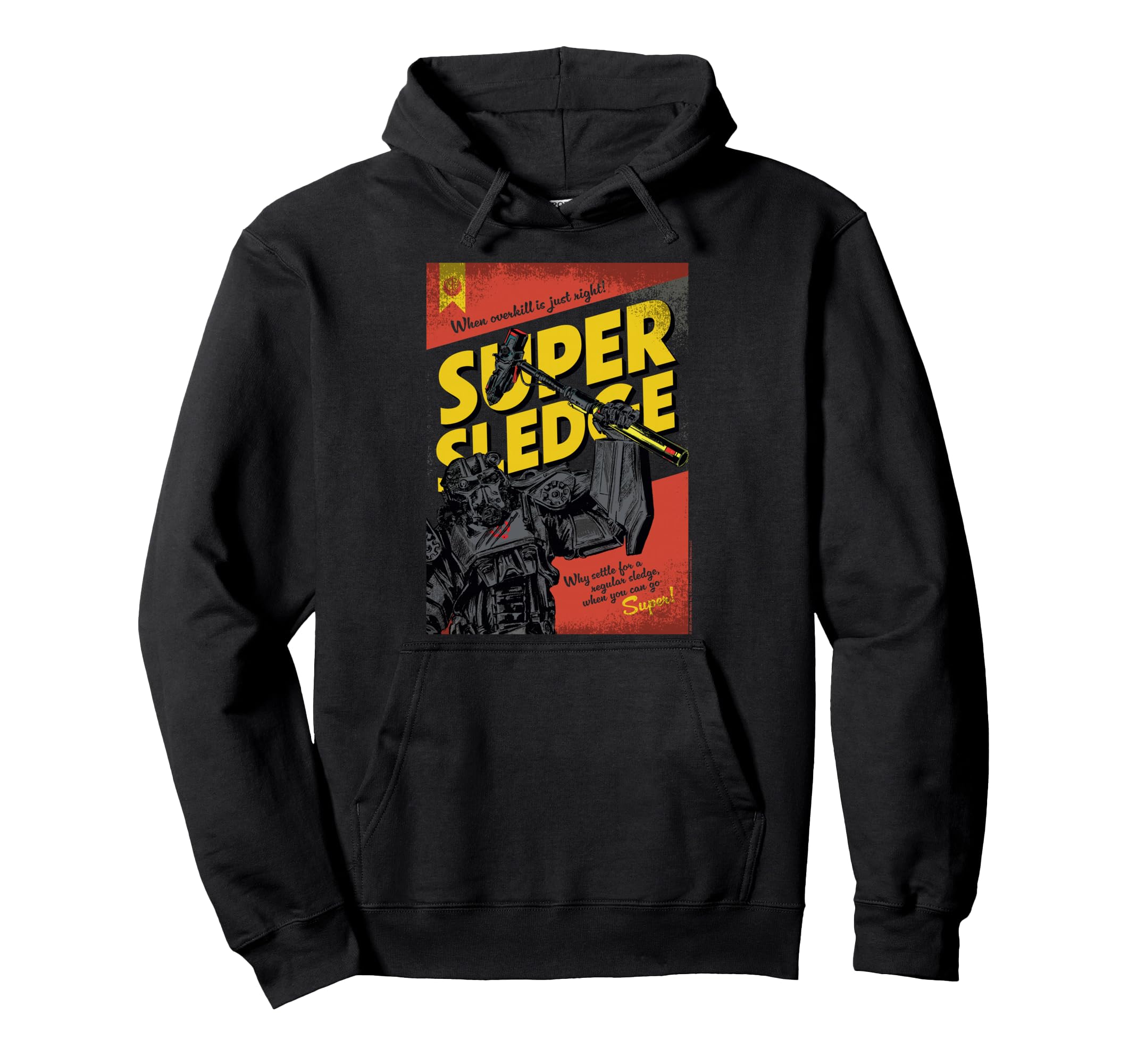 

Fallout TV Show Series Sledge Power Army Advertisement Hoodie