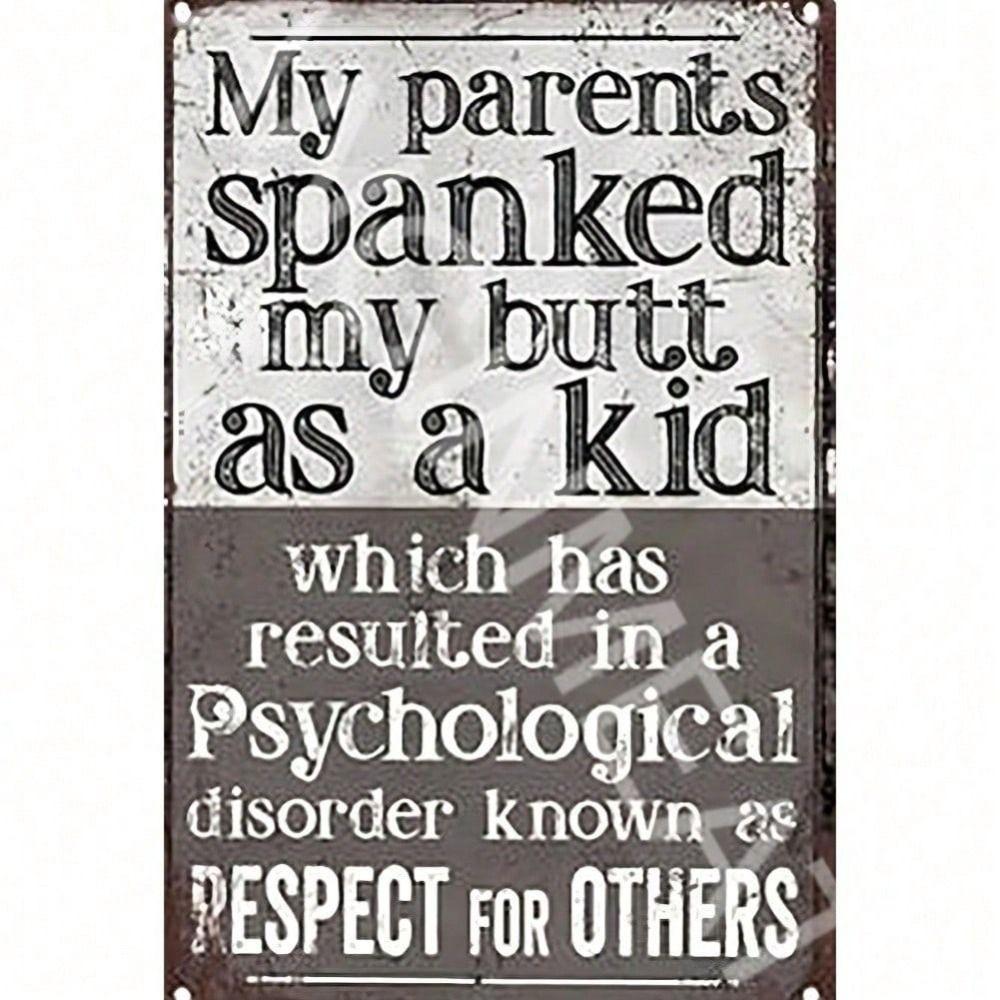 Tin Sign Metal Wall Art 20x30 Cm Vintage Decorative Plate Home Decor