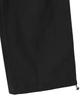 Uallong Essential Twill String Banding Wide Pants - Black