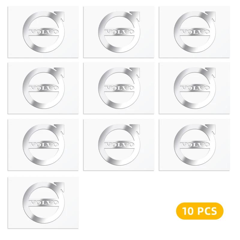 2/5/10 szt. Metalowy Samochód 3D Emblemat Bagażnik Spersonalizowana Naklejka Odznaka Naklejka Dla Volvo Xc90 S60 S80 Xc60 Xc70 Xc90 Fh V50 S40 C30
