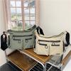 Multi-pocket Women's Crossbody Bag, Large-capacity Workwear-style Single-shoulder Bag, Outdoor Commuting Mobile Phone Bag