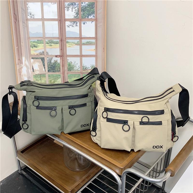 Multi-pocket Women's Crossbody Bag, Large-capacity Workwear-style Single-shoulder Bag, Outdoor Commuting Mobile Phone Bag