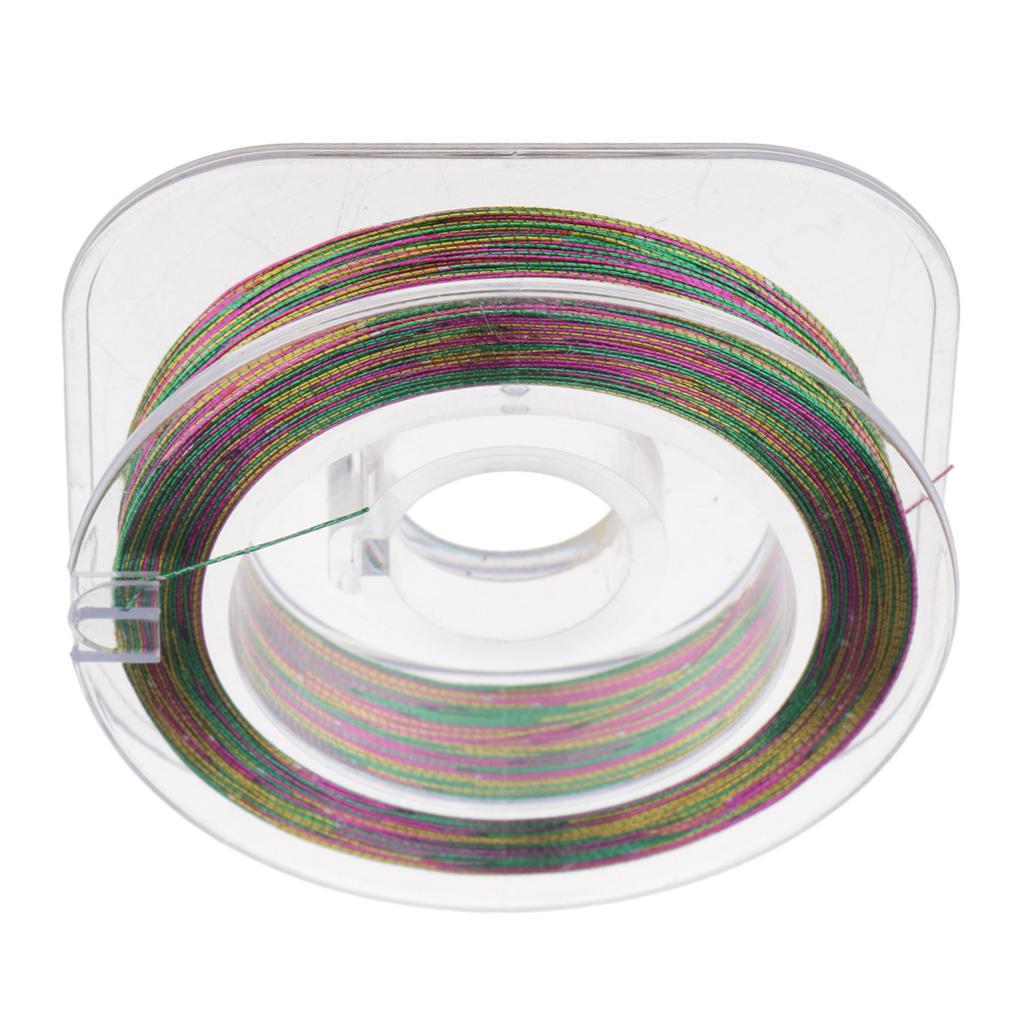 50m Fishing Rod Guide Wrapping Line Building Thread Green uygun fiyatlı