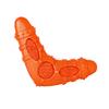 Dog Teething Toy with Cowhide Scent Natural Chew Attraction Bite-Resistant Silicone Oral Care Dog Toy for Small Medium Dogs