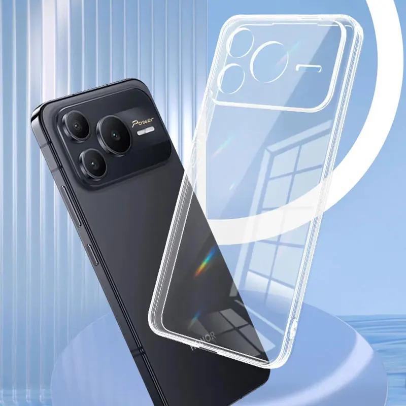 Ultra Thin Soft Clear TPU Phone Case For Huawei Honor Power 2 Power2 HonorPower2 Ultra Transparent Shockproof Back Cover Housing Honor Power 2 чистый