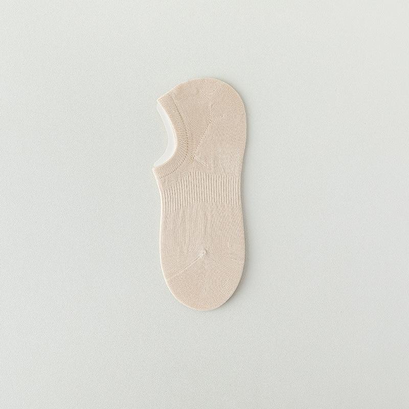 Female Summer Thin Style Cool Feel Deodorant Invisible Shallow Mouth Boat Socks