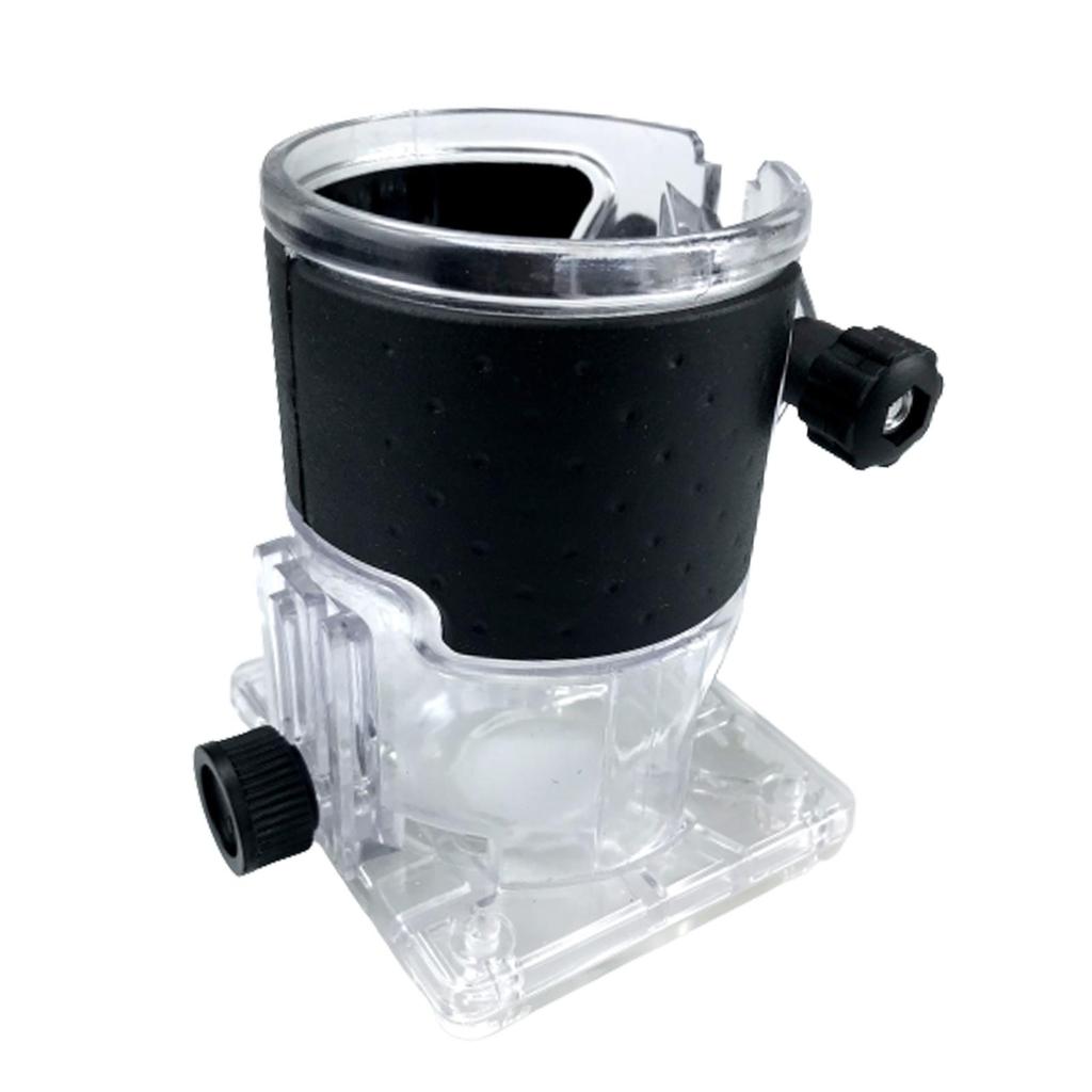Woodworking Trimmer Router Base Protective Shield Accessory Multifunction Stable Power Tool