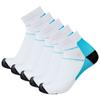 5 Pairs of Men Women Light Compression Sports Running Socks Sports Running Socks
