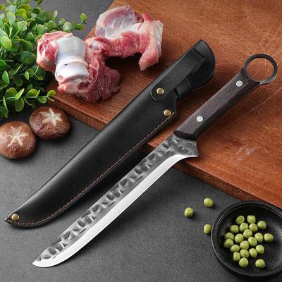 Forge Steel Küchenmesser Ausbeinmesser Hackmesser Hochwertiges Metzgermesser Angelmesser Fleisch Obstschneider