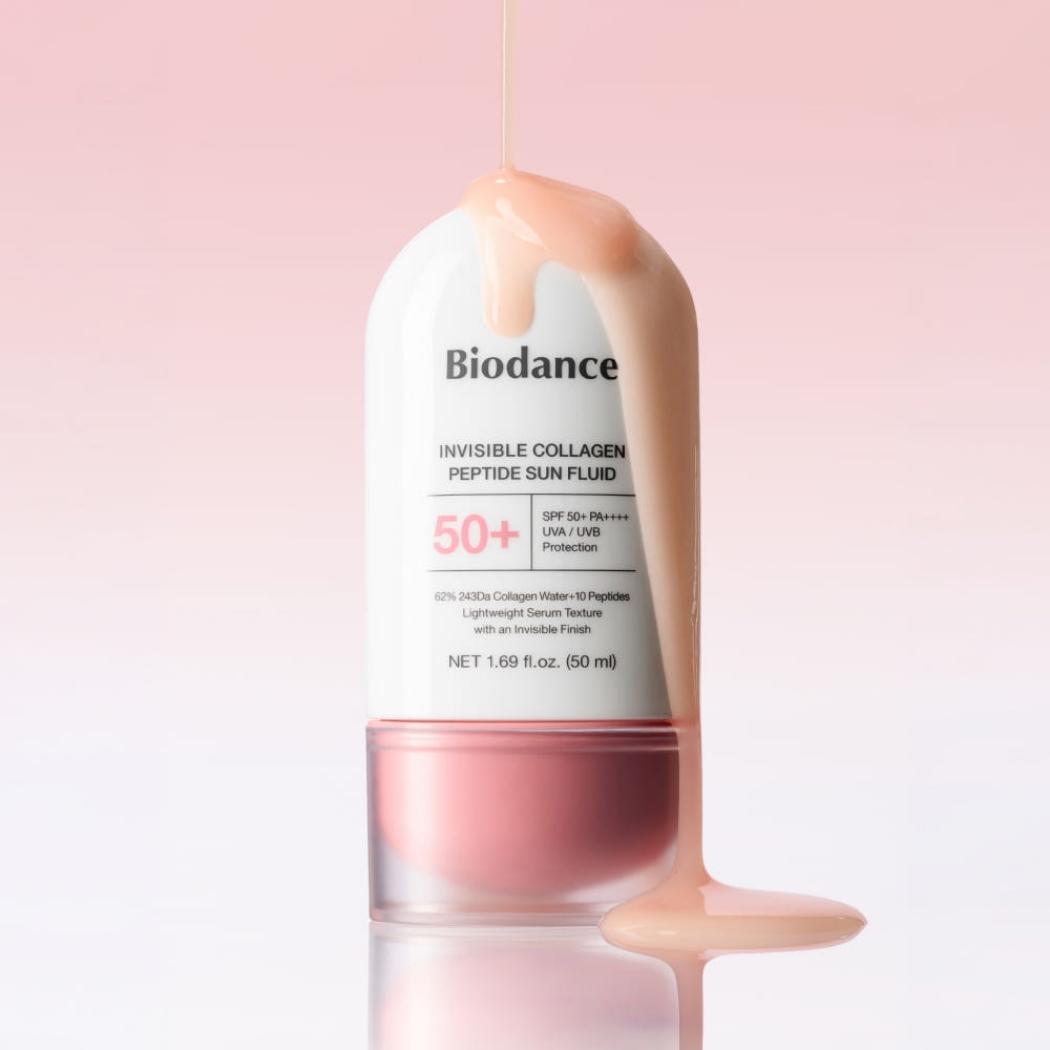BIODANCE Invisible Collagen Peptide Sun Serum SPF50+ PA++++ Hydrating Sunscreen 50ml 1 Pack (50ml)