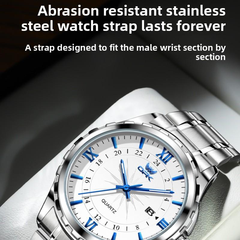 OPK Waterproof Luminous Men's Watch Luxury Watch Business Personality Quartz Men's Watch