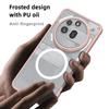 Translucent Shockproof Case For Nothing Phone 3A Pro 6.67 inches TPU Matte Frame Magnetic Wireless Charging Plastic Back Cover