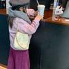 Korean Contemporary Style Children Bucket Bag Crafted From Breathable Durable Pu