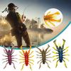Bass Fishing Lure 8Pcs 6cm/2.8g Bionic Insect Soft Bait, Slow Sinking Floating Artificial Lure, Flexible Baits Swim Bait for Freshwater Saltwater