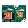 Drink Fun 21 Card Game A Hilarious Drinking Card Game Like The Classic Card Game 21 But More Alcohol 56 Pcs Cards