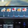 Enfeite de Cavalo Miniatura do Zodíaco Para Carros - Pônei da Sorte Decoração de Console Interno de Carro