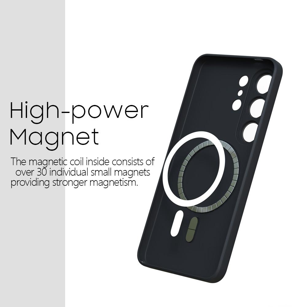 Magnetic Case For Samsung Galaxy S26 S25 S24 S23 Ultra FE S22 Plus A56 A55 A17 Shockproof Cover for MagSafe Protection Cover