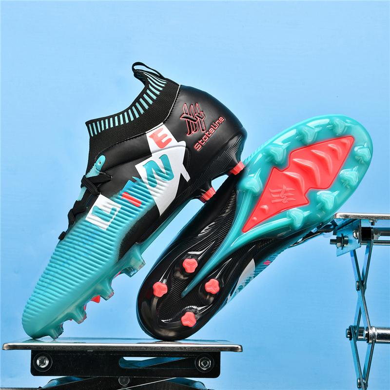 New Men Football Boots Men Soccer Shoes Adults Society Football Cleats Ultralight Training Soccer Sneakers Outdoor Lagre 36-45