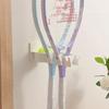 Racket Storage Rack Non Perforated Door Rear Rack Home Storage Hanging Shelf No Hole Hanging Shelf