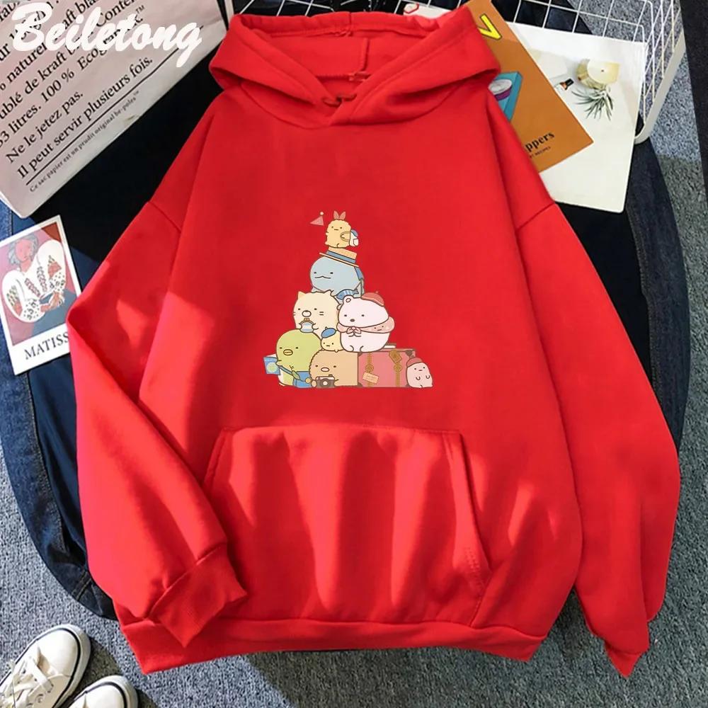 Sumikko Gurashi Hoodies Y2k Clothes Female Graphic Sweatshirts Aesthetic Graphic Kawaii Women Sweatshirt for Men Clothing