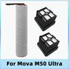 Compatible For Mova M50 Ultra Robot Vacuum Cleaner Replacement Accessories HEPA Filter Main Roller Side Brush Spare Parts
