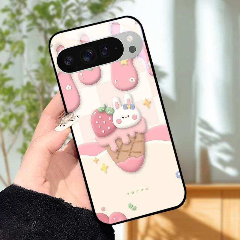 Für Google Pixel 8 8a Glas Handyhülle Pixel8 Pro Gehärtetes Glas Handyhülle Für Google Pixel 7a 7 Pro Pixel7 Stoßfeste Hüllen