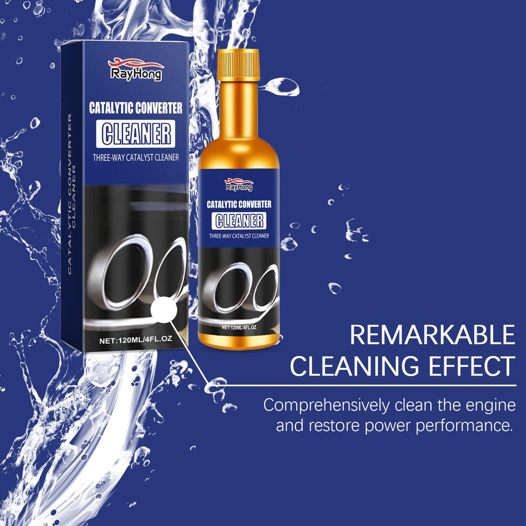 Rayhong 120ml Automotive Engine Carbon Cleaning Removal Agent for Maintenance Noise Reduction And Engine Protection