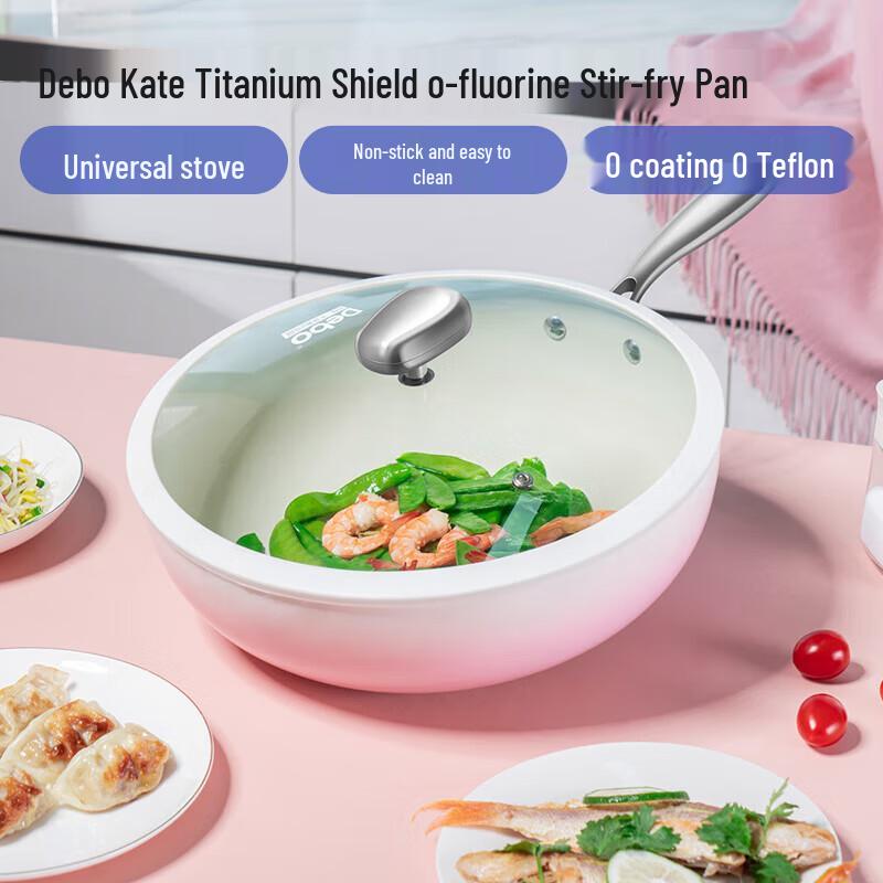 

Debo Titanium Shield Non-stick Wok