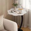 Moderner Nachttisch, Nachttisch, Wohnzimmer Sofa, Beistelltisch, Kleiner Tisch, Couchtisch, Schlafzimmer Einfaches Regal, Steinplatte