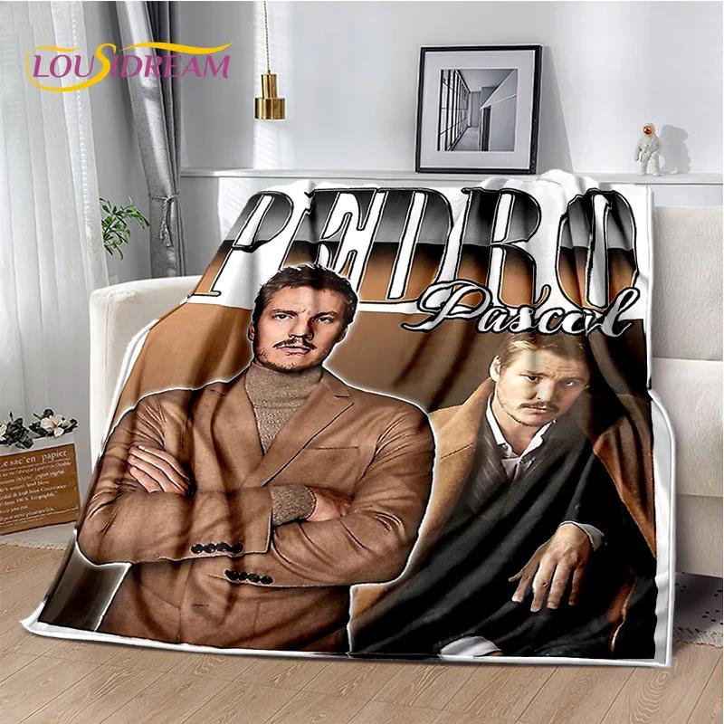 Pedro Pascal Lustiger Druck 29 Stil Decke, Weiche Überwurfdecke für Zuhause Schlafzimmer Bett Sofa Picknick Reise Büro Abdeckung Geschenke Kinder