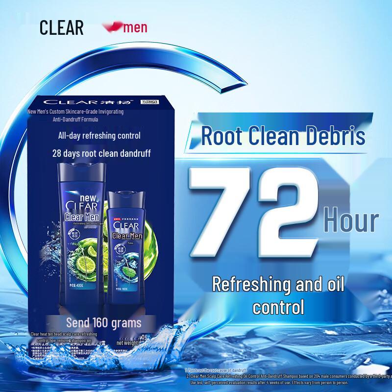 

Clear Men Fresh Oil Control Anti-Dandruff Scalp Care Shampoo