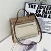 New PU Briefcase Small Square Bag Large Capacity Bag Shoulder Bag