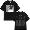Singer Ariana Grandes Pop Music Tour Harajuku Tshirt 2025 Summer Mens Womens Concert Cotton Tshirt Summer Hot Selling