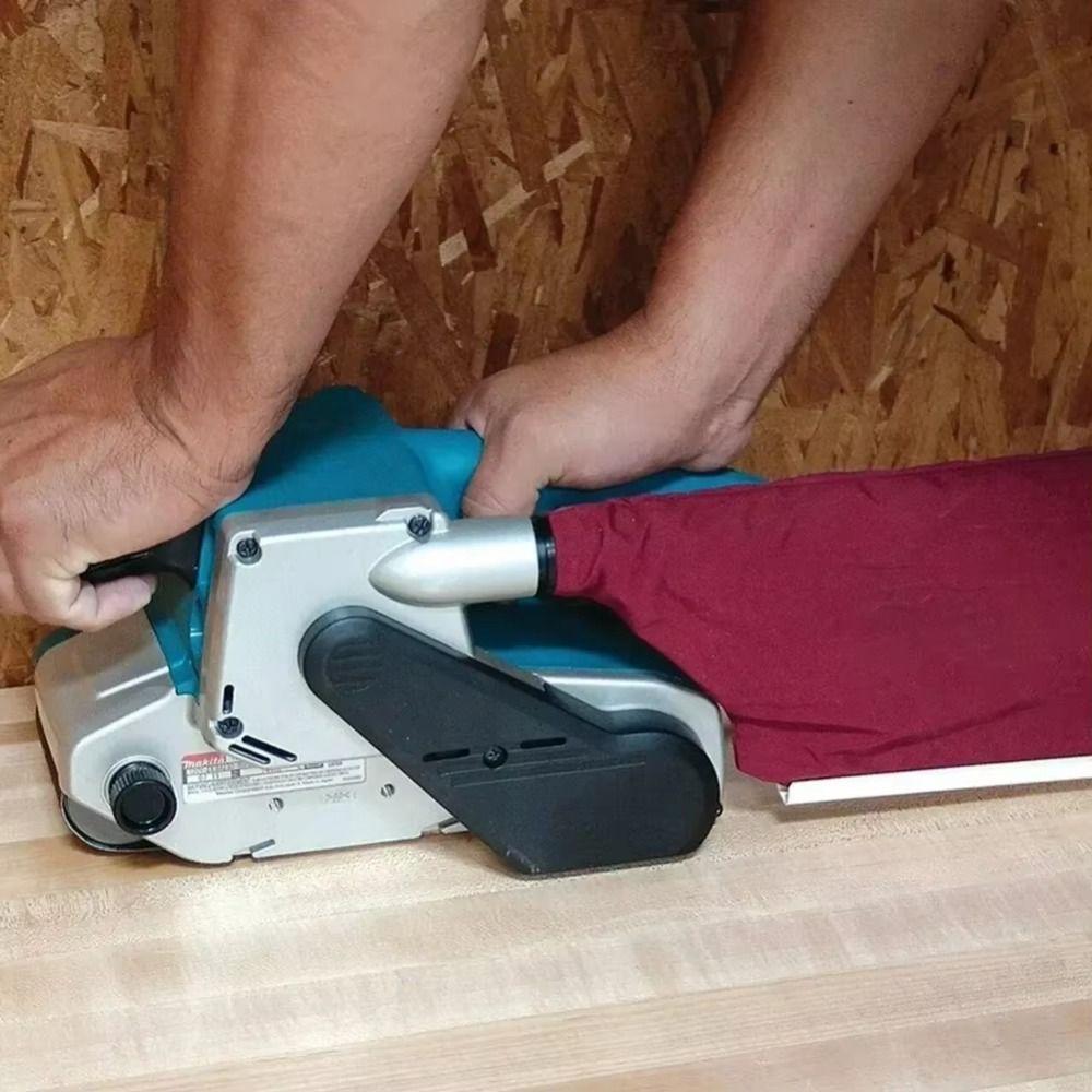 Staubdichte Ersatzabdeckung Verstellbarer Schleifbeutel für Makita 9401 9403 9404 M9400B Bandschleifer