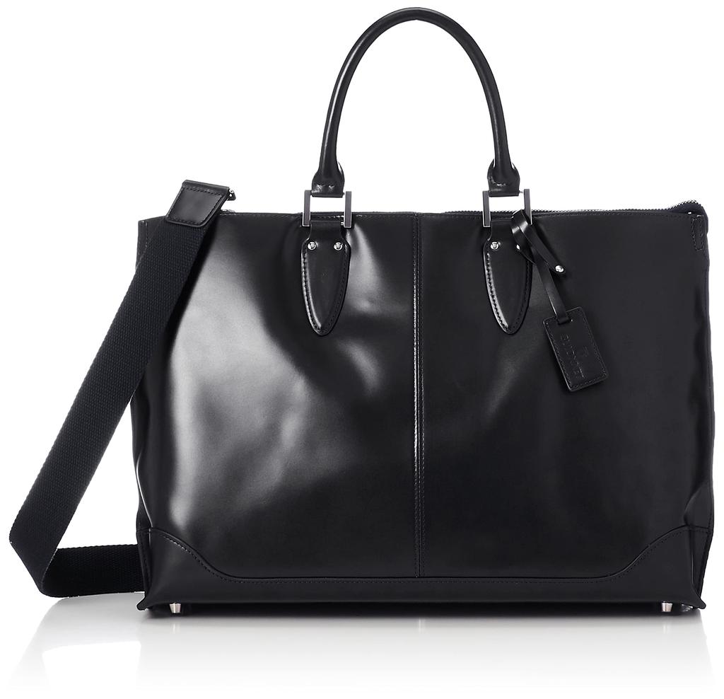 2WAY Briefcase PG003LP BLACK [Ghione] Men's