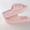 Fashion Crestar Women Summer Slippers Indoor Thick Sole Non-slip Bathroom Slides Comfort Soft Sole EVA Sandals Lady Beach Platform Shoes