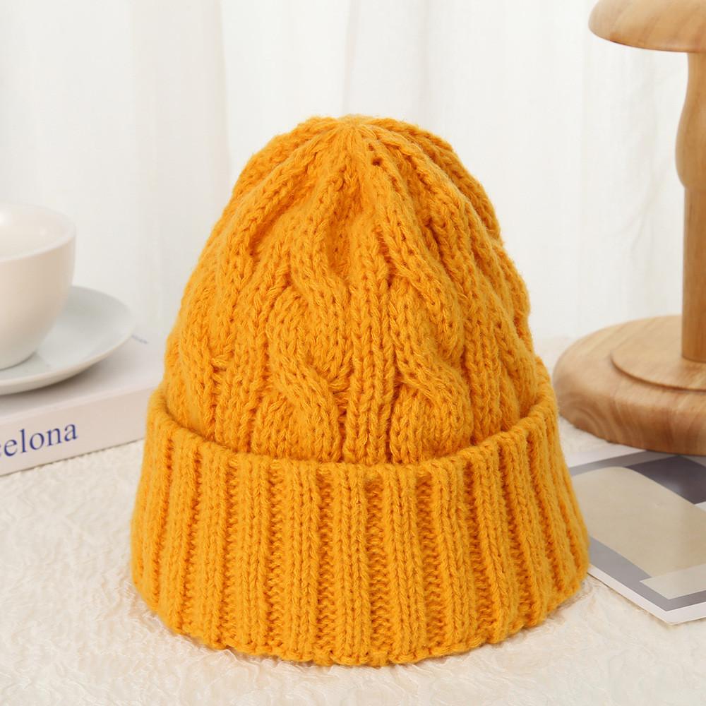 Style Knitted Beanie Hat With Ear Flap For Winter Warmth And Windproof Protection
