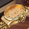 New Hollow Business Mechanical Watch Men's Semi-automatic Gold Imitation Tourbillon High-grade Watch